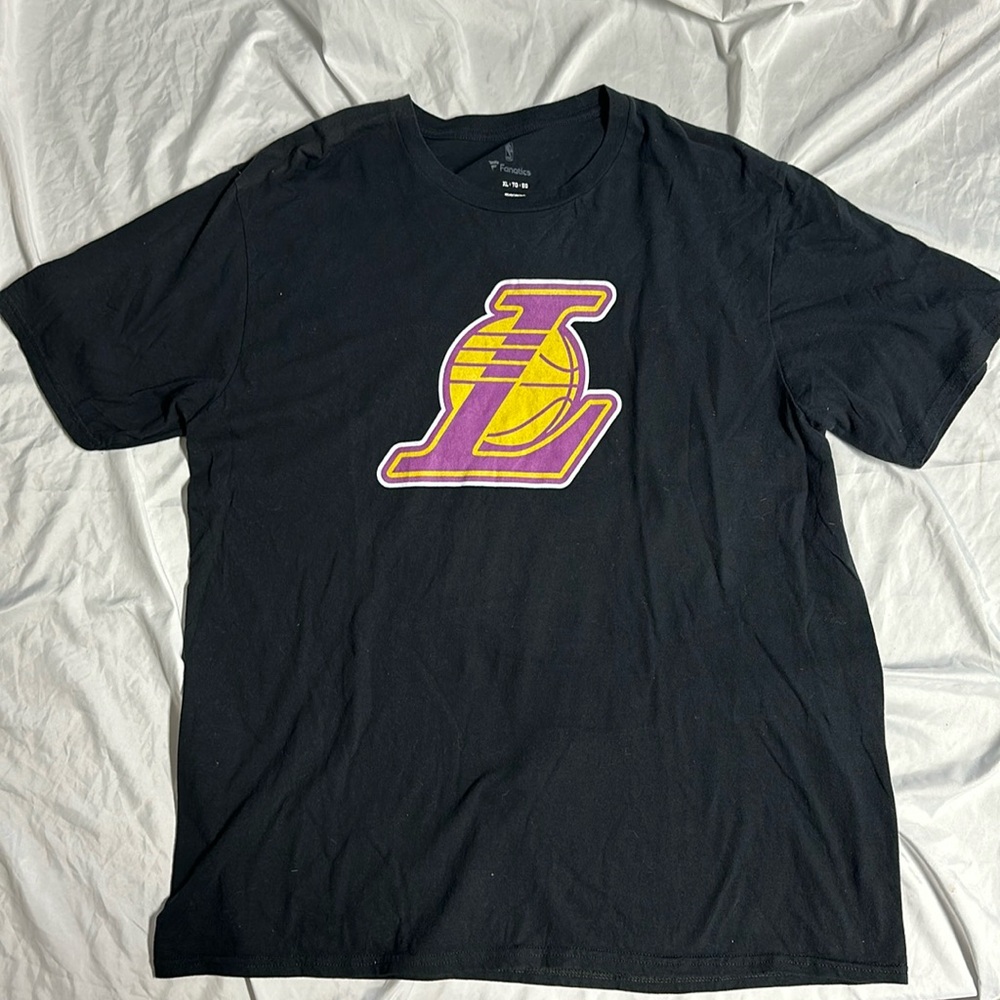 Fanatics nba LA lakers shirt Lebron James shirt size XL